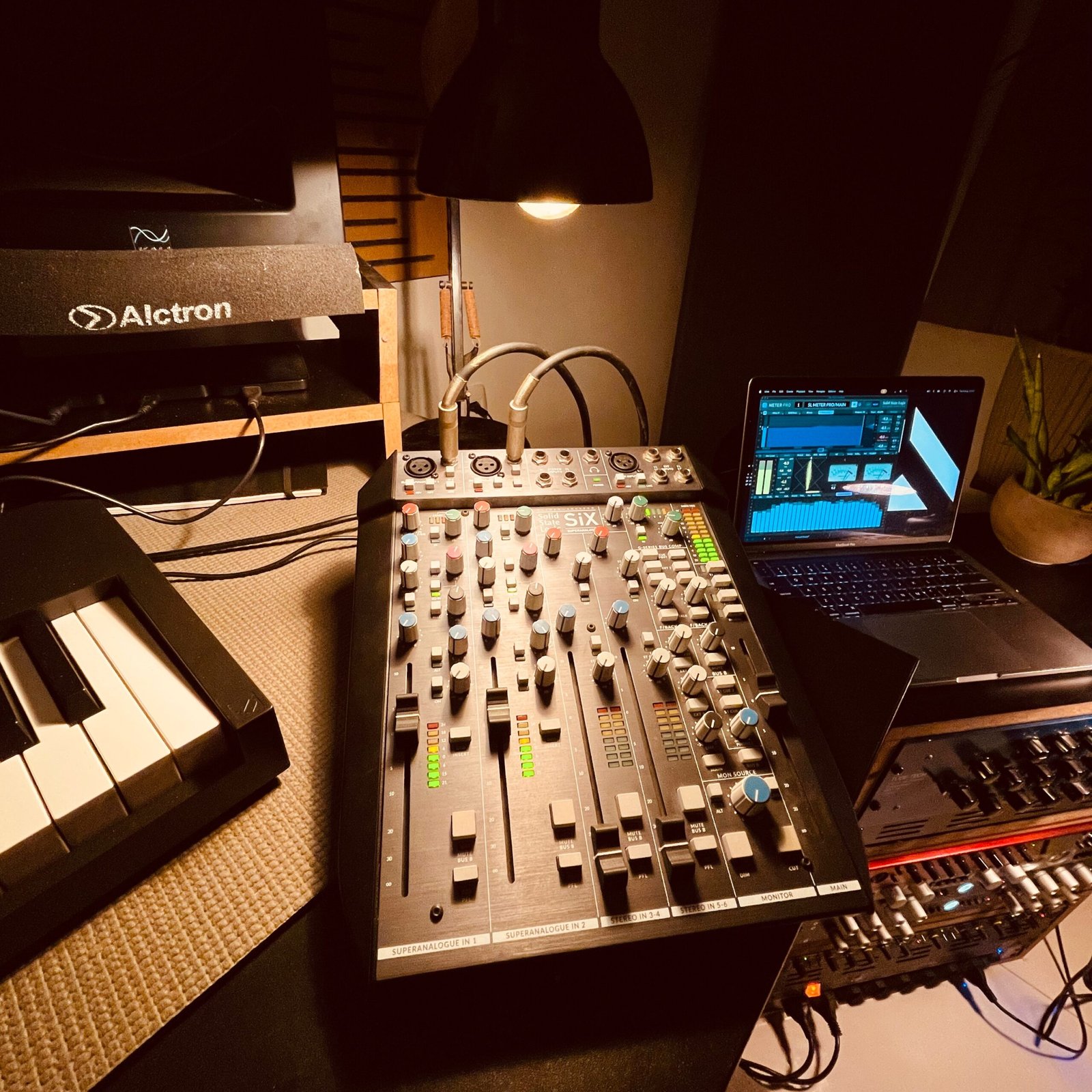 Pré-amps e compressores SSL